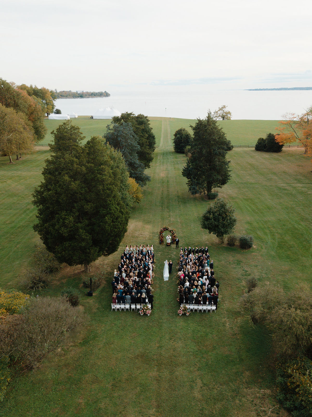 Shoreline, wedding photograph by Grace Torres