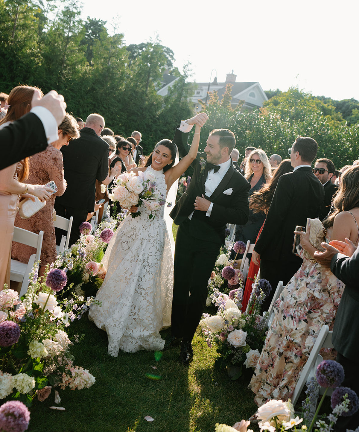 Recessional, wedding photograph by Grace Torres